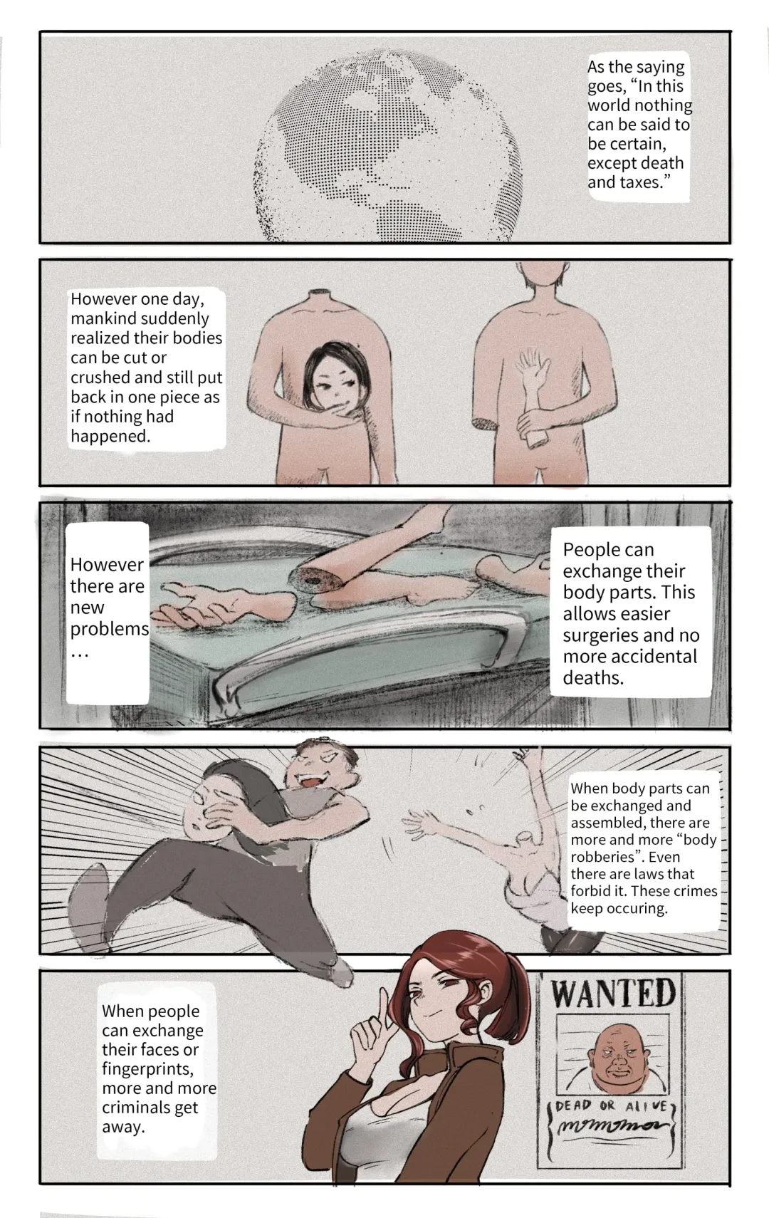 [Midnight] God's Gift - Body Parts Auction Fhentai - Page 1