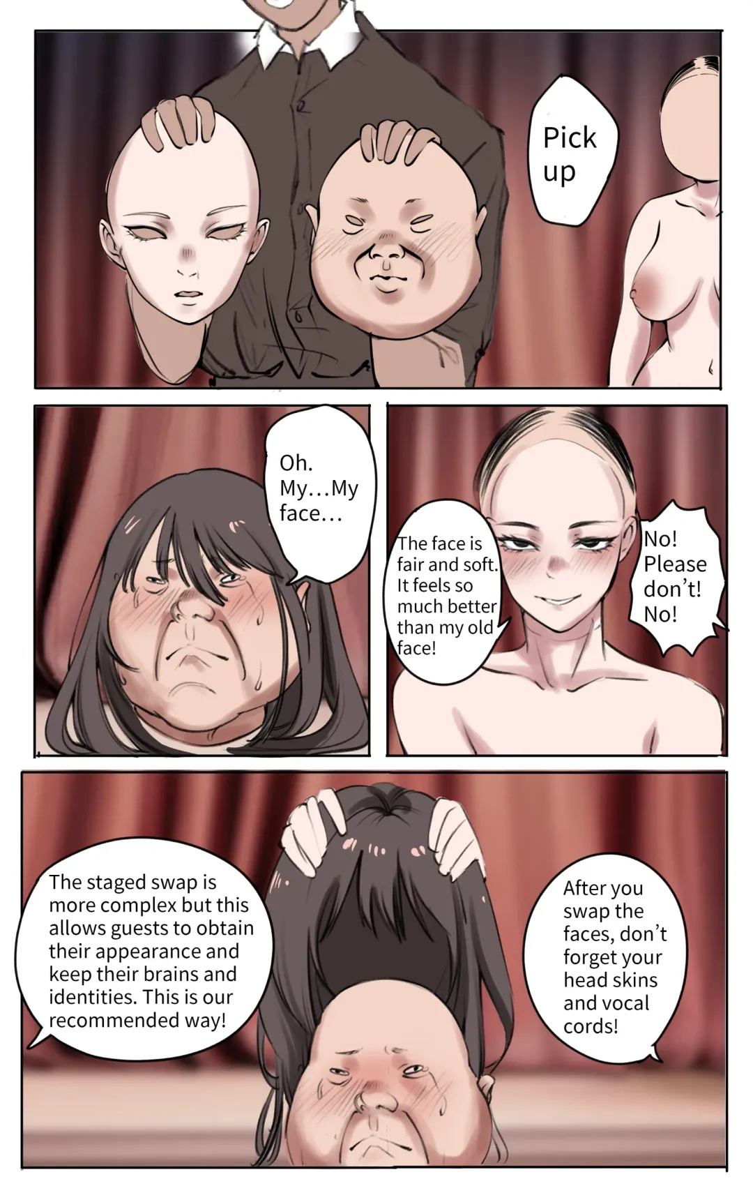 [Midnight] God's Gift - Body Parts Auction Fhentai - Page 10