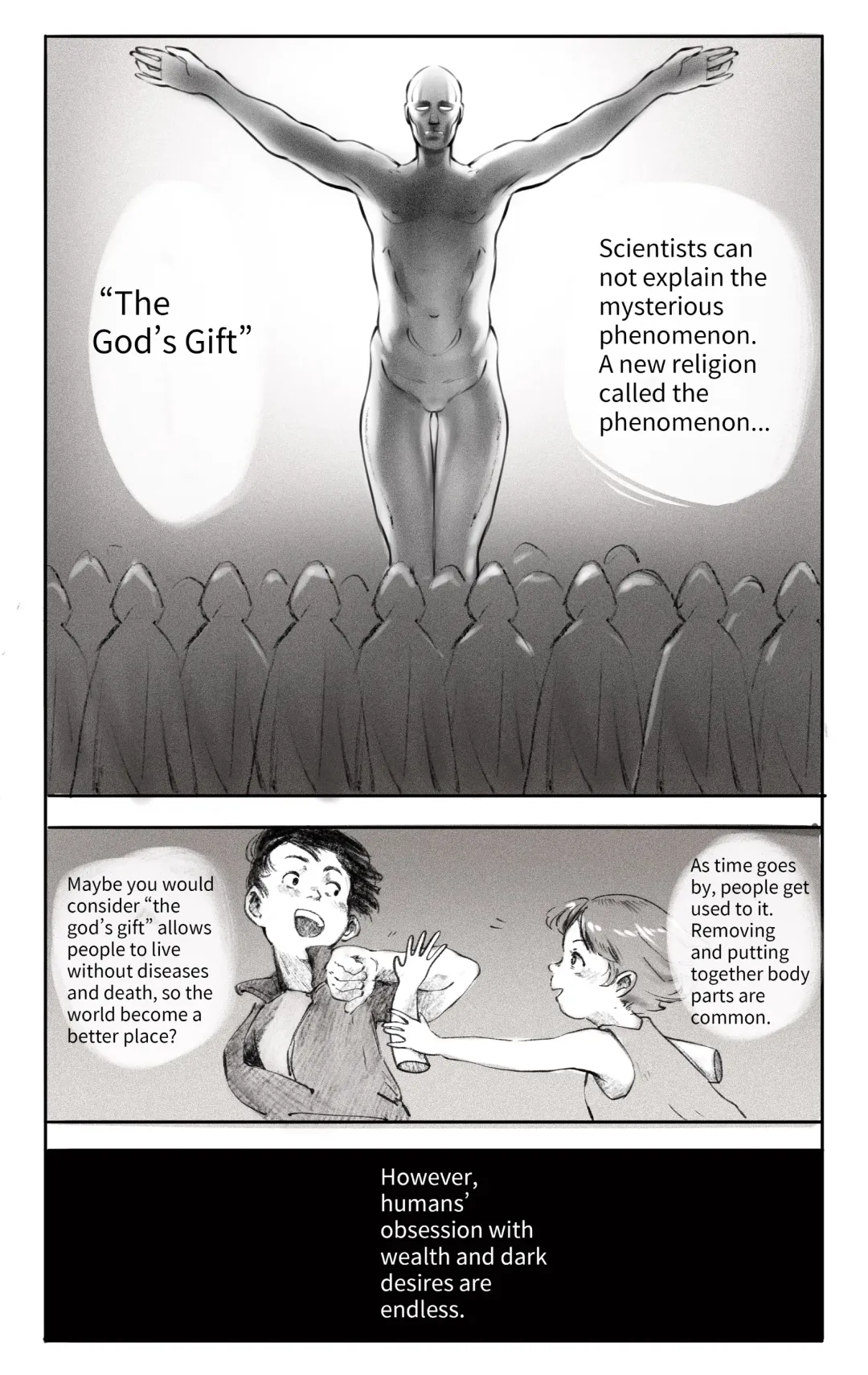 [Midnight] God's Gift - Body Parts Auction Fhentai - Page 2