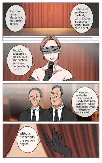 [Midnight] God's Gift - Body Parts Auction Fhentai - Page 3