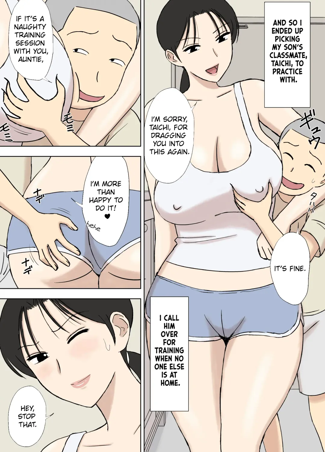 [Urakan] Karamare Tsuma no Kyouko-san Kyouko-san to Taichi-kun, Futatabi.. Hen | Entangled Wife Kyouko-san: Kyouko-san and Taichi-kun… Once Again Fhentai - Page 12