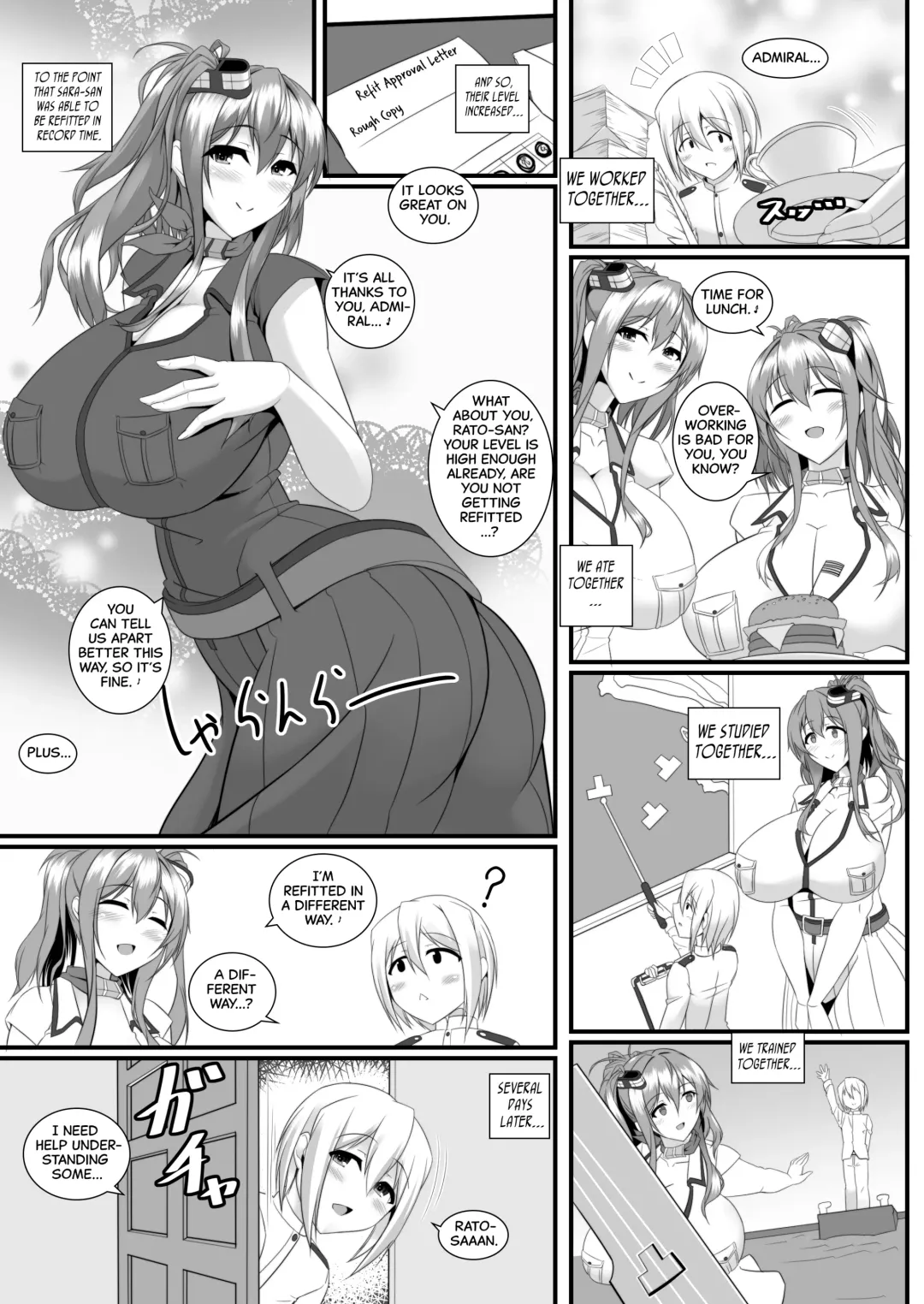 [Tetsubirei] Bote Colle 7 ~Twin Saratoga~ ~Dark Nipple Version~ Fhentai - Page 4