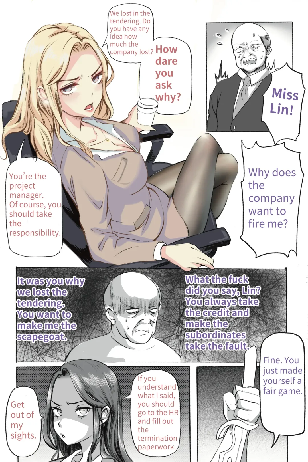 [Midnight] Secret Of Supervisor 1-5 Fhentai - Page 1