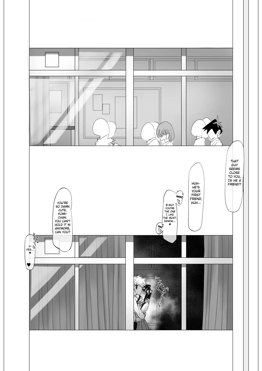 [Karakari] Komyushou de Chou Bijin no Komi-san ga Charao ni Guigui Korarete Shojo de Irareru Wake ga Nai Fhentai - Page 3