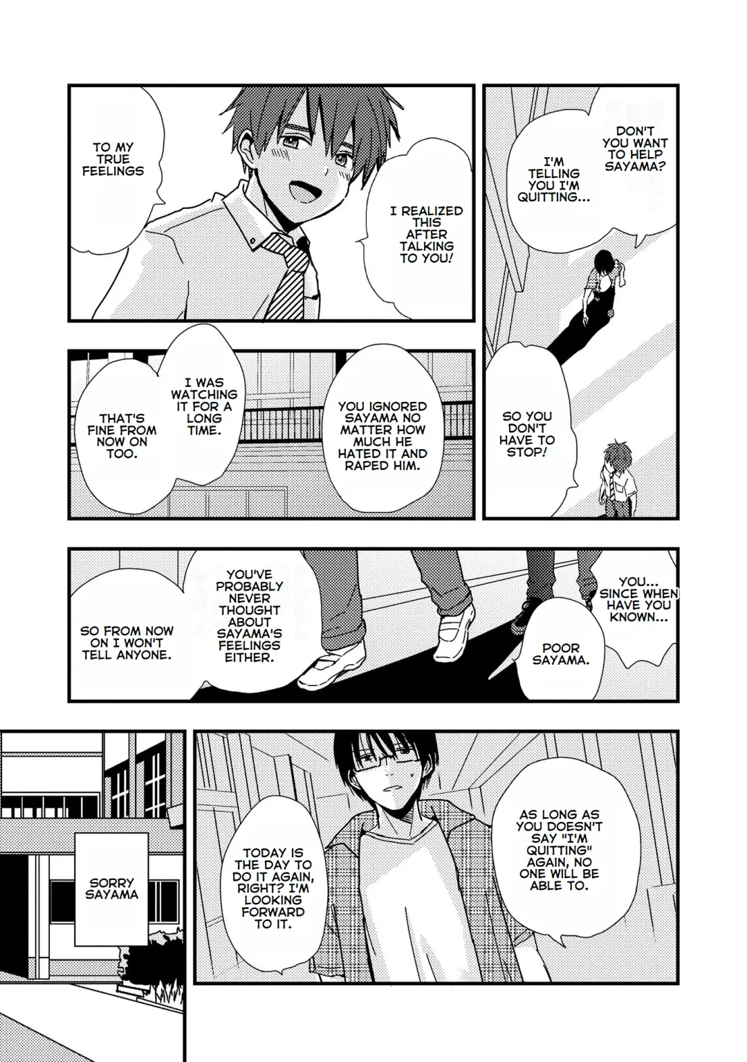 [Minakami Riku] Boku no Sukina Hito wa Sensei no Aijin Deshita | The Person I Like Is My Teacher's Lover Fhentai - Page 30