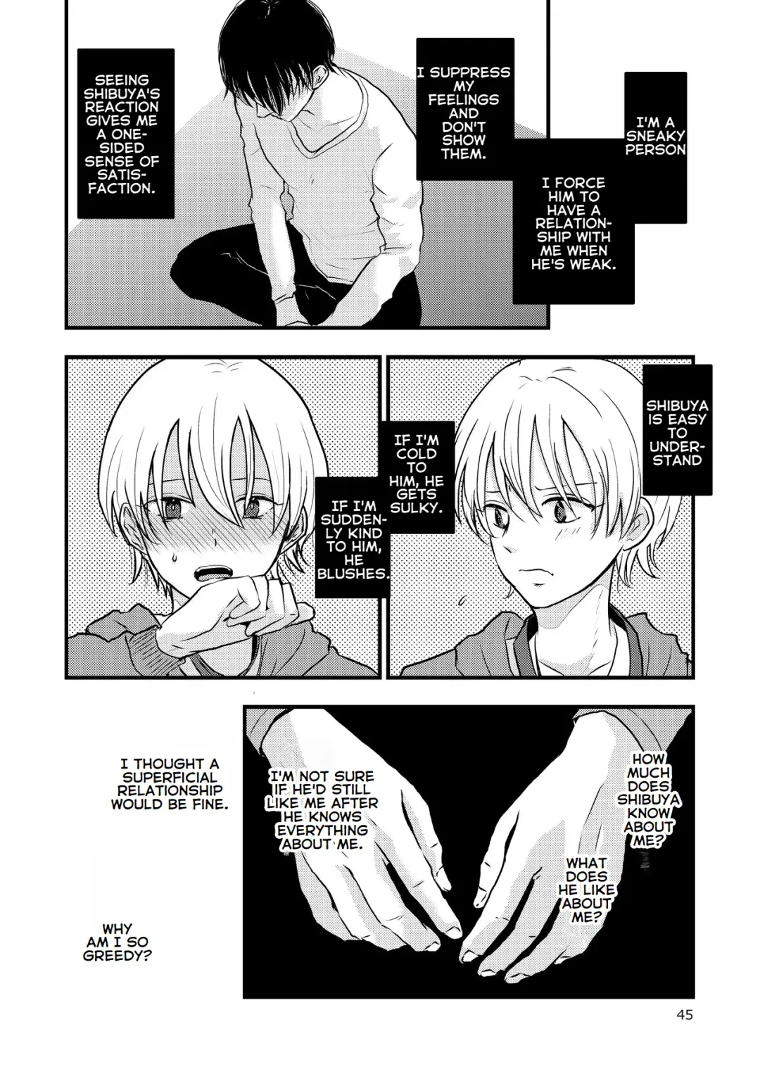 [Minakami Riku] Ura to Ura no Koufukuron | The Hidden Theory of Happiness Fhentai - Page 44