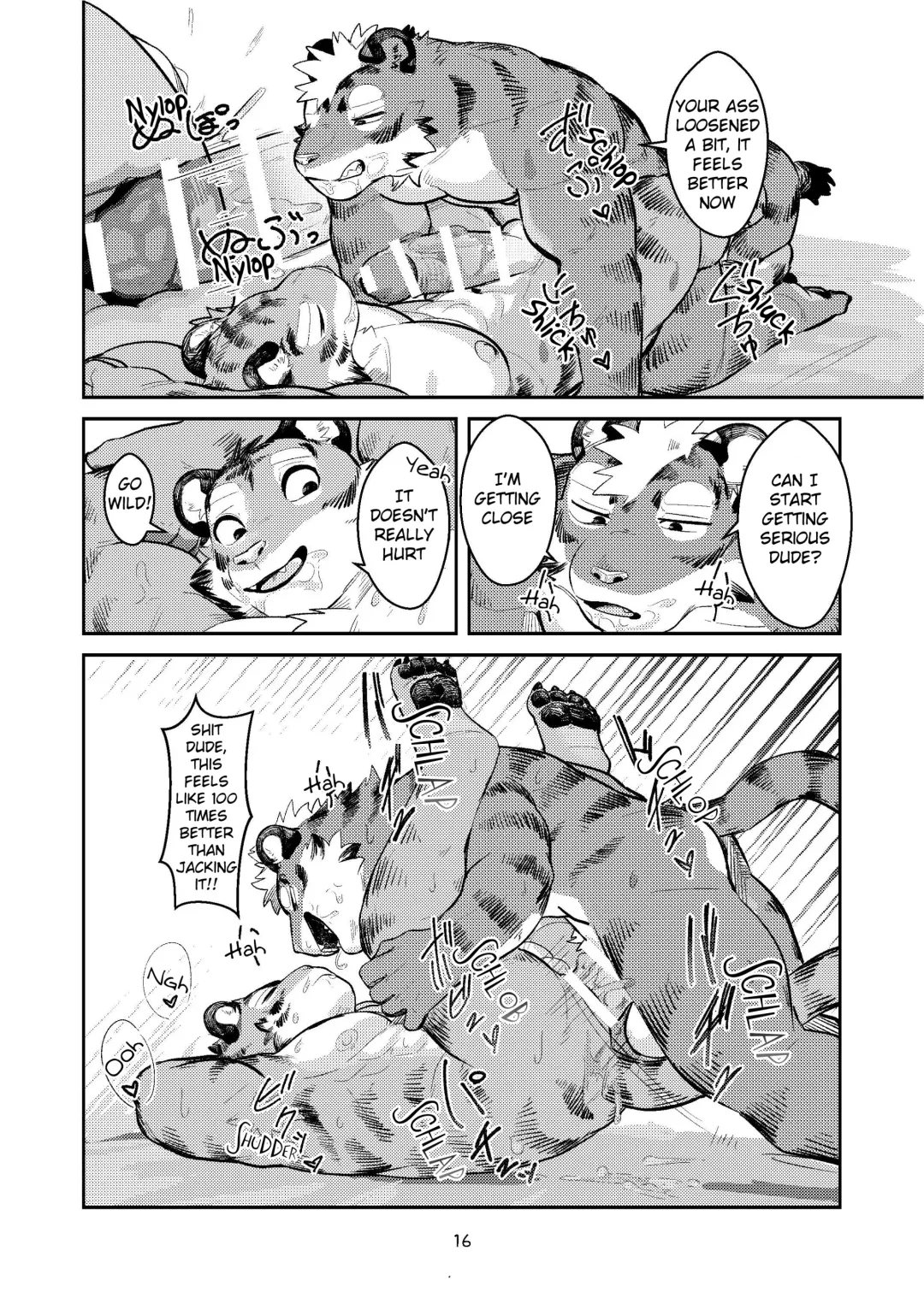 [Uro - Zerozero] First time in the Tiger's 'Den' Fhentai - Page 15