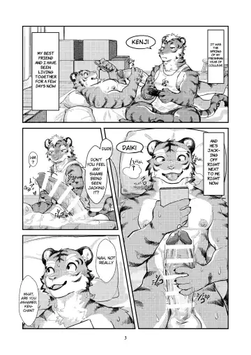 [Uro - Zerozero] First time in the Tiger's 'Den' Fhentai - Page 2