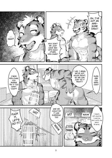 [Uro - Zerozero] First time in the Tiger's 'Den' Fhentai - Page 4