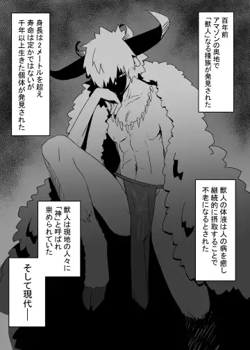 [Hoshizono Kanon] Juujin Kachiku-ka Oneshota no Kuni ~Onee-san no Pet ni Natte Saisei Sareru Hanashi~ Fhentai - Page 3