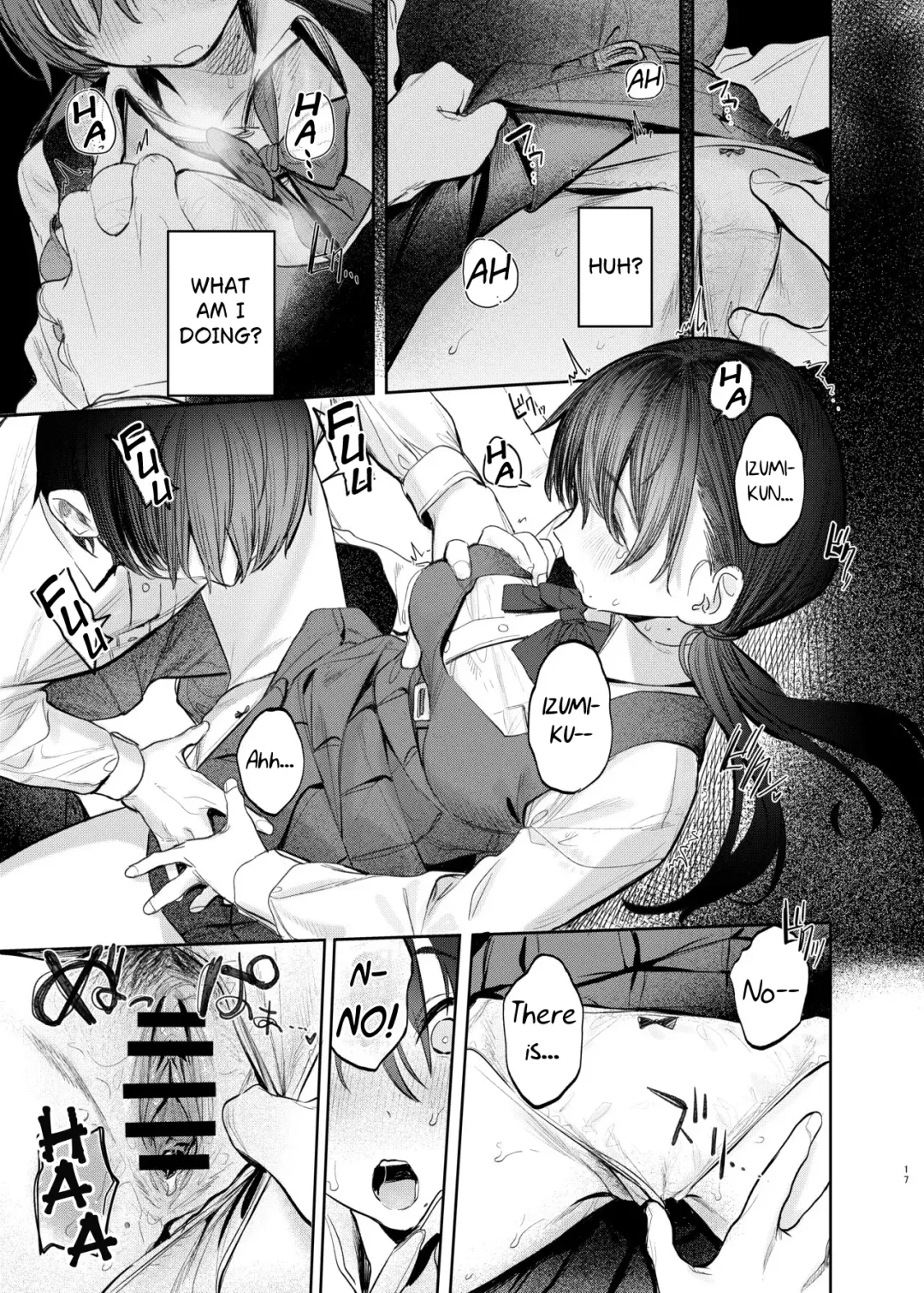 [Momokumo] Kunikida Senpai no Kakushigoto | Kunikida Senpai's Secret Fhentai - Page 17