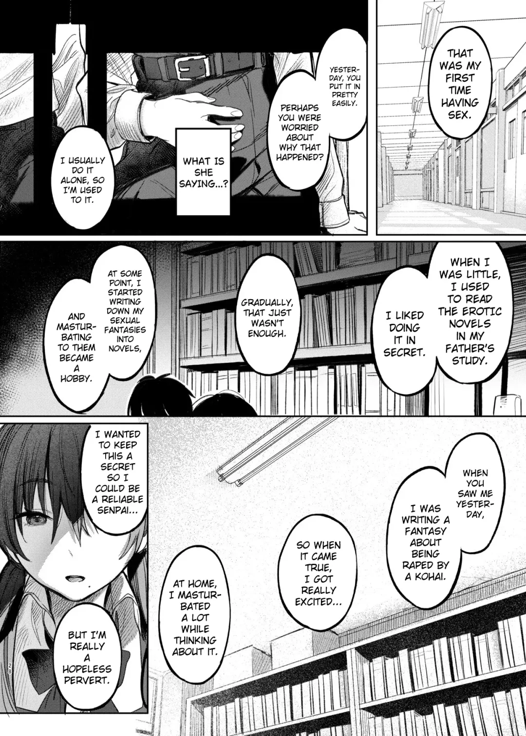 [Momokumo] Kunikida Senpai no Kakushigoto | Kunikida Senpai's Secret Fhentai - Page 28