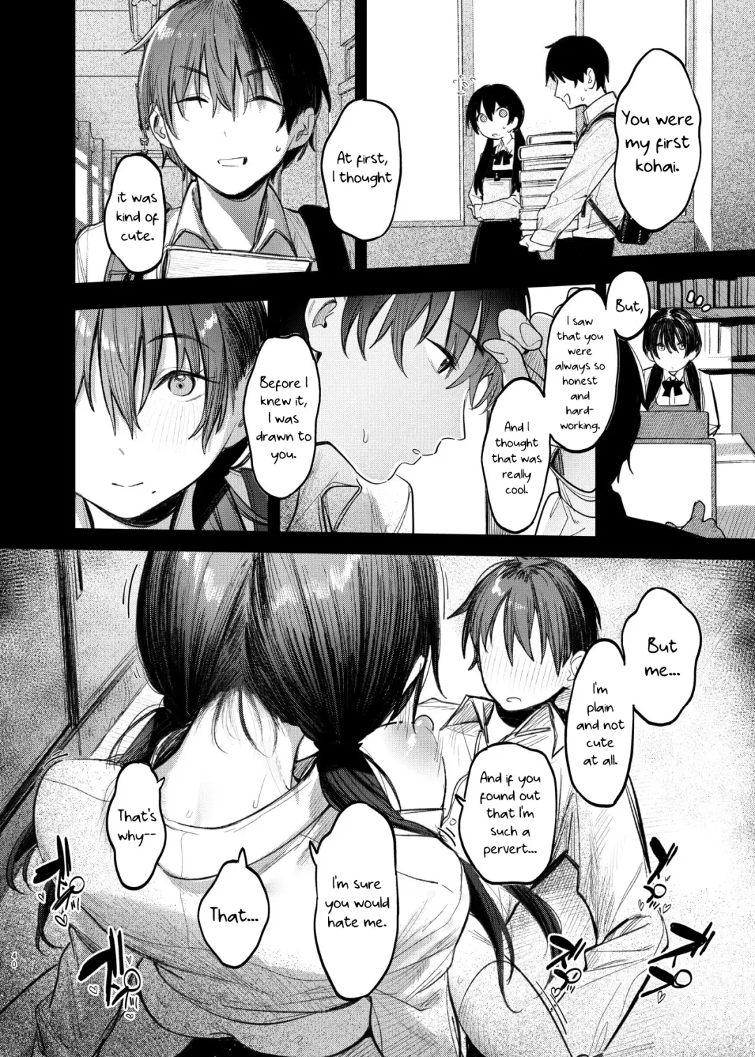 [Momokumo] Kunikida Senpai no Kakushigoto | Kunikida Senpai's Secret Fhentai - Page 40