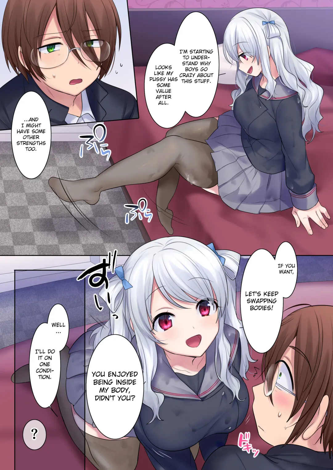 [Hiiragi Popura] Irekawari Appli - Akogare no Ojou-sama wa Enkouchuu! | Body Swap App - My Crush is a Prostitute! Fhentai - Page 32