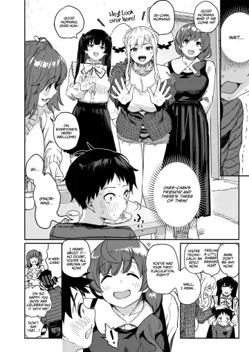 [Taro Oimo] Nanka Nee-chan-tachi ga Fudeoroshi Matsuri Toka Ii Dashita Fhentai - Page 4