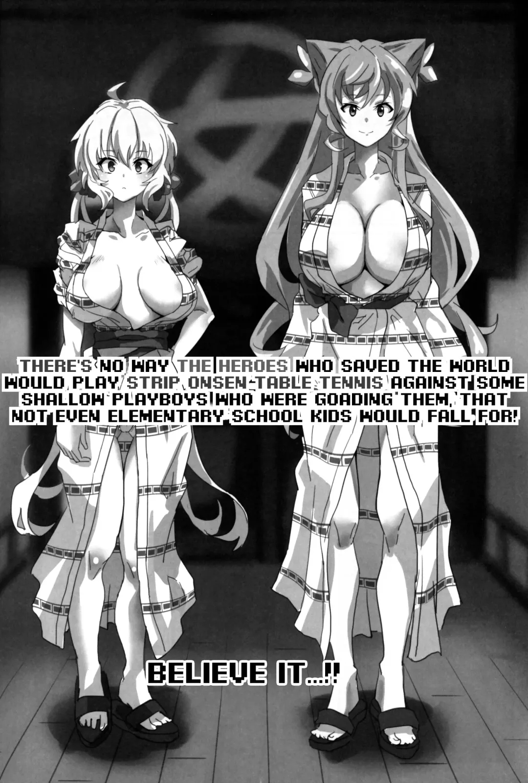 [Outotsu Den] Bakunyuu Yukata Yureyure Onsen Takkyuu Memoria Fhentai - Page 3