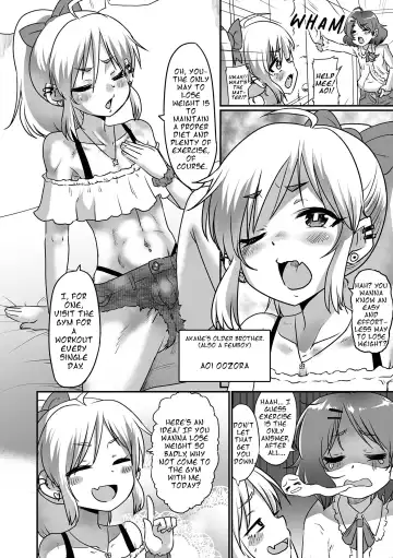 [Nikuyaki] Himitsu no Mesuiki Diet | Secret Femgasm Diet Fhentai - Page 2