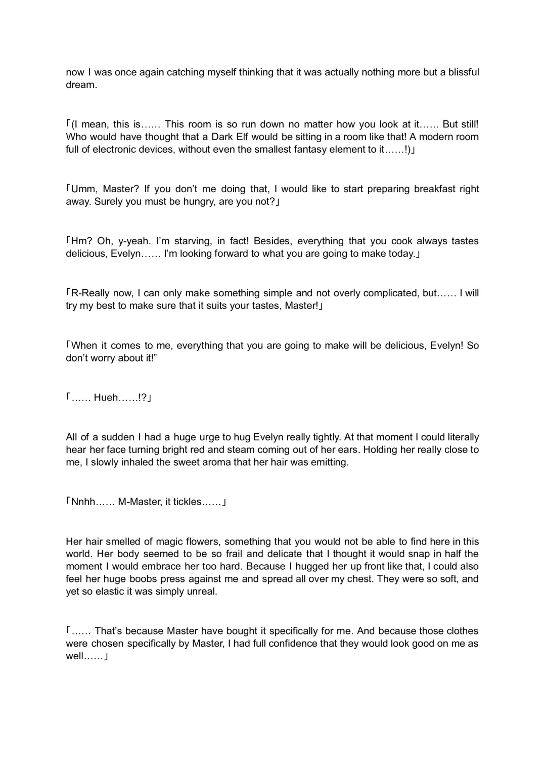 [Aoi Nagisa] Welcome to the Forest of Lewd Elves ~Modern Life While Being Served by An Obedient, Busty Dark-Skinned Elf~ Prologue Fhentai - Page 4