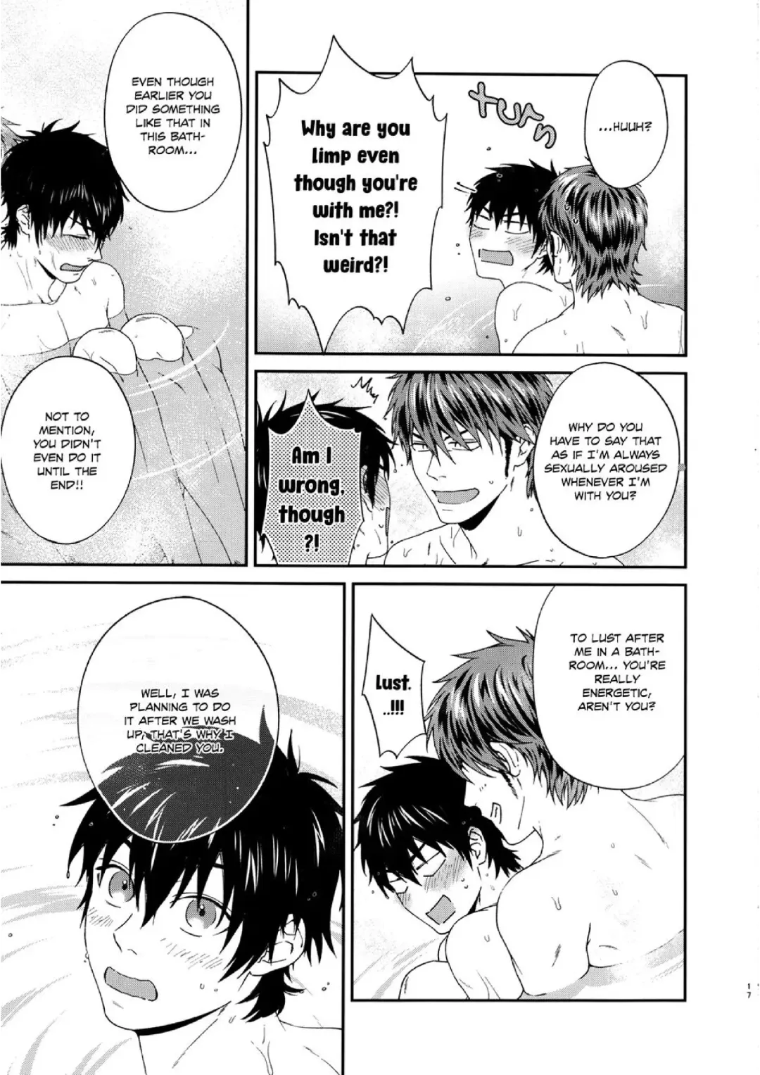 Ofuro de… - Daiya no Ace dj Fhentai - Page 19