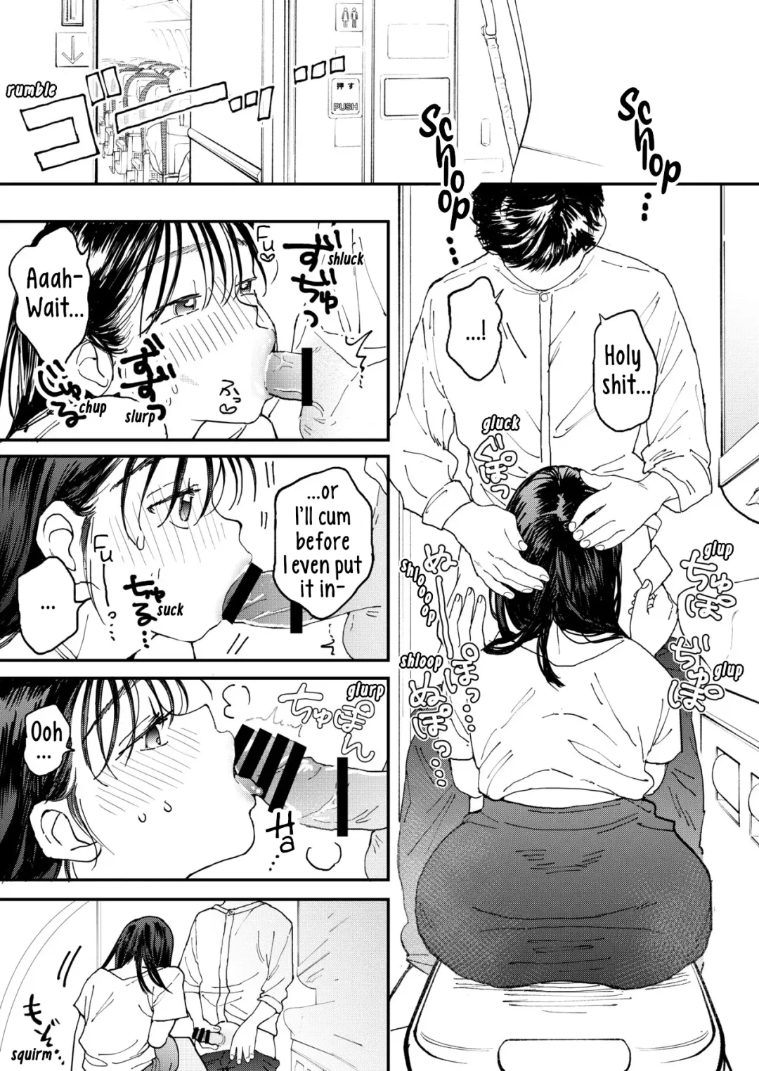 [Denbu Momo] Muramura OL-san wa Hikouki no Naka demo Seiyoku o Mitashitai | Horny OL-san, even on an Airplane, Wants To Satisfy Her Sexual Desires Fhentai - Page 26