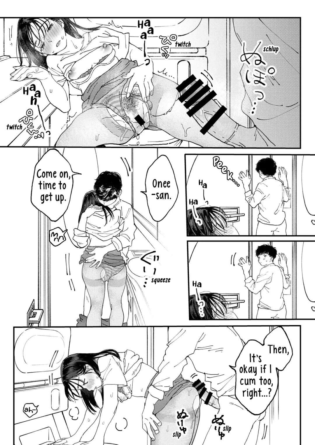 [Denbu Momo] Muramura OL-san wa Hikouki no Naka demo Seiyoku o Mitashitai | Horny OL-san, even on an Airplane, Wants To Satisfy Her Sexual Desires Fhentai - Page 37