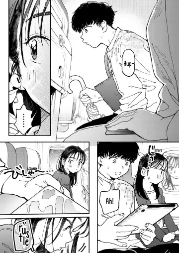 [Denbu Momo] Muramura OL-san wa Hikouki no Naka demo Seiyoku o Mitashitai | Horny OL-san, even on an Airplane, Wants To Satisfy Her Sexual Desires Fhentai - Page 4
