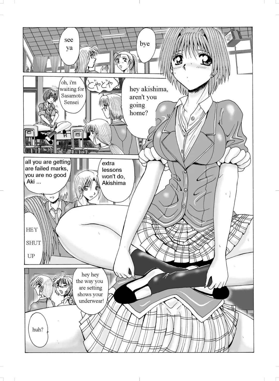 [Miyuma Subaru] Shemale Kyoushi to Erobuta | Shemale Teacher & The Pervert Pig Fhentai - Page 3
