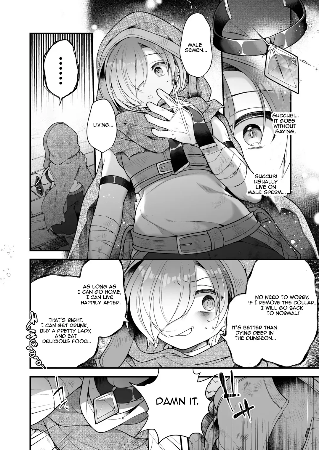[Reitou Mikan] Succubus Shoku. ~Boukensha Ore, Meikyuu de Shokuryou ga Tsukita node Succubus ni Natte Kikan Shimasu~ | I, an Adventurer ran out of food in the dungeon, so I turned into a Succubus. Fhentai - Page 7