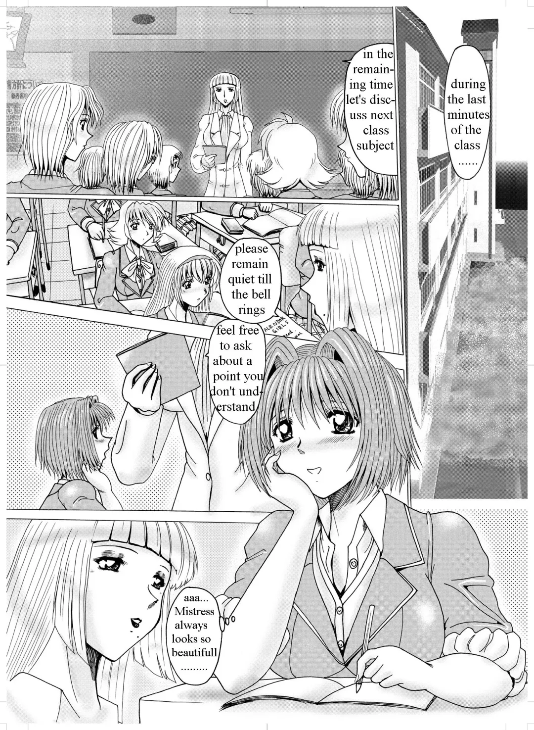 Shemale Joou-sama no Eromaso | Shemale Teacher & The Pervert Pig Fhentai - Page 3