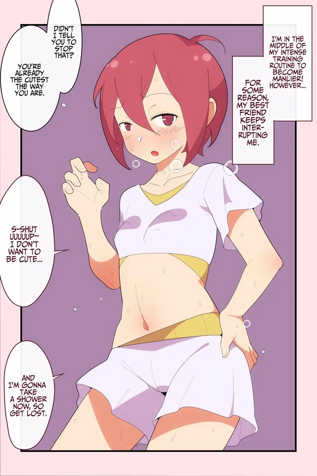 Otokorashiku Naritai Shinyuu o Shitsukete Mita. | Training My Best Friend Who Wants to Be Manly Fhentai - Page 2
