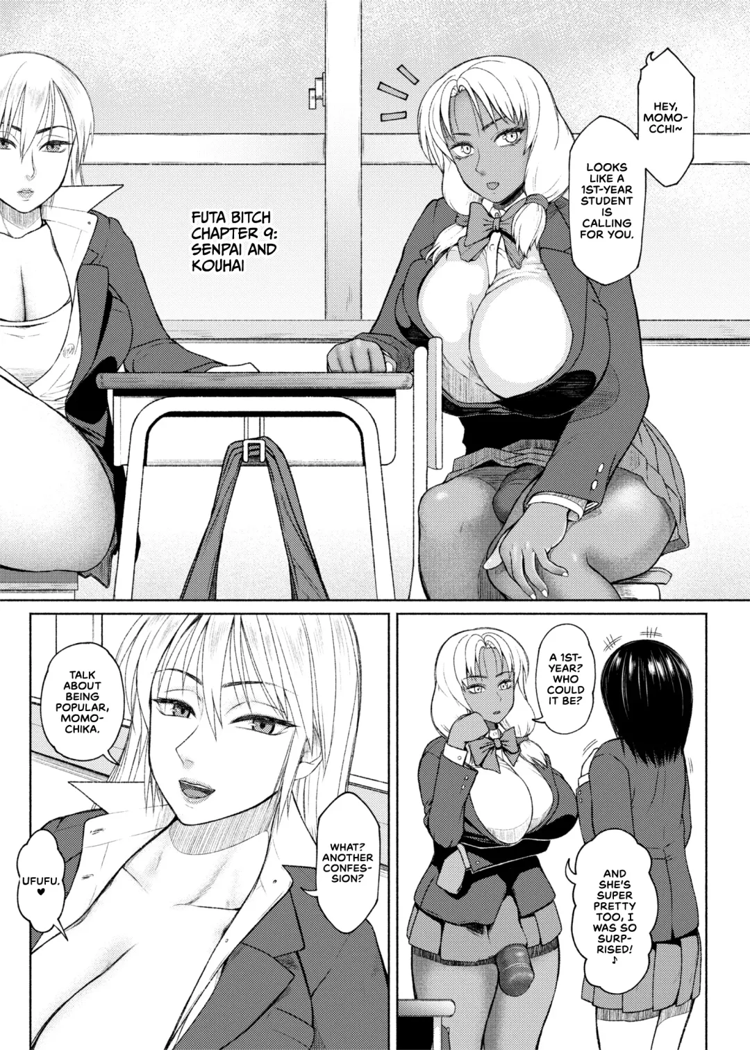 [Nobuhiro] Futa Bitch Episode 9 Senpai and Kouhai Fhentai - Page 1