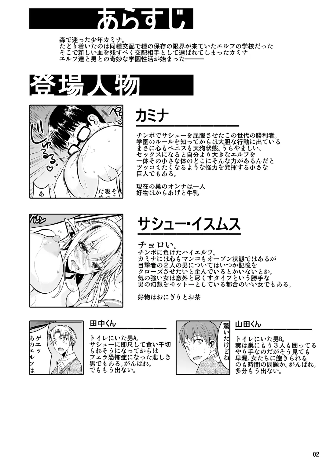 [Fuetakishi] High Elf x High School Kuro Fhentai - Page 3