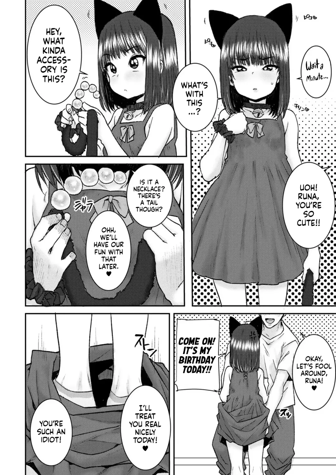 [Ponsuke] Nekomimi Anaru Paaru | Cat Ears & Anal Pearls Fhentai - Page 6
