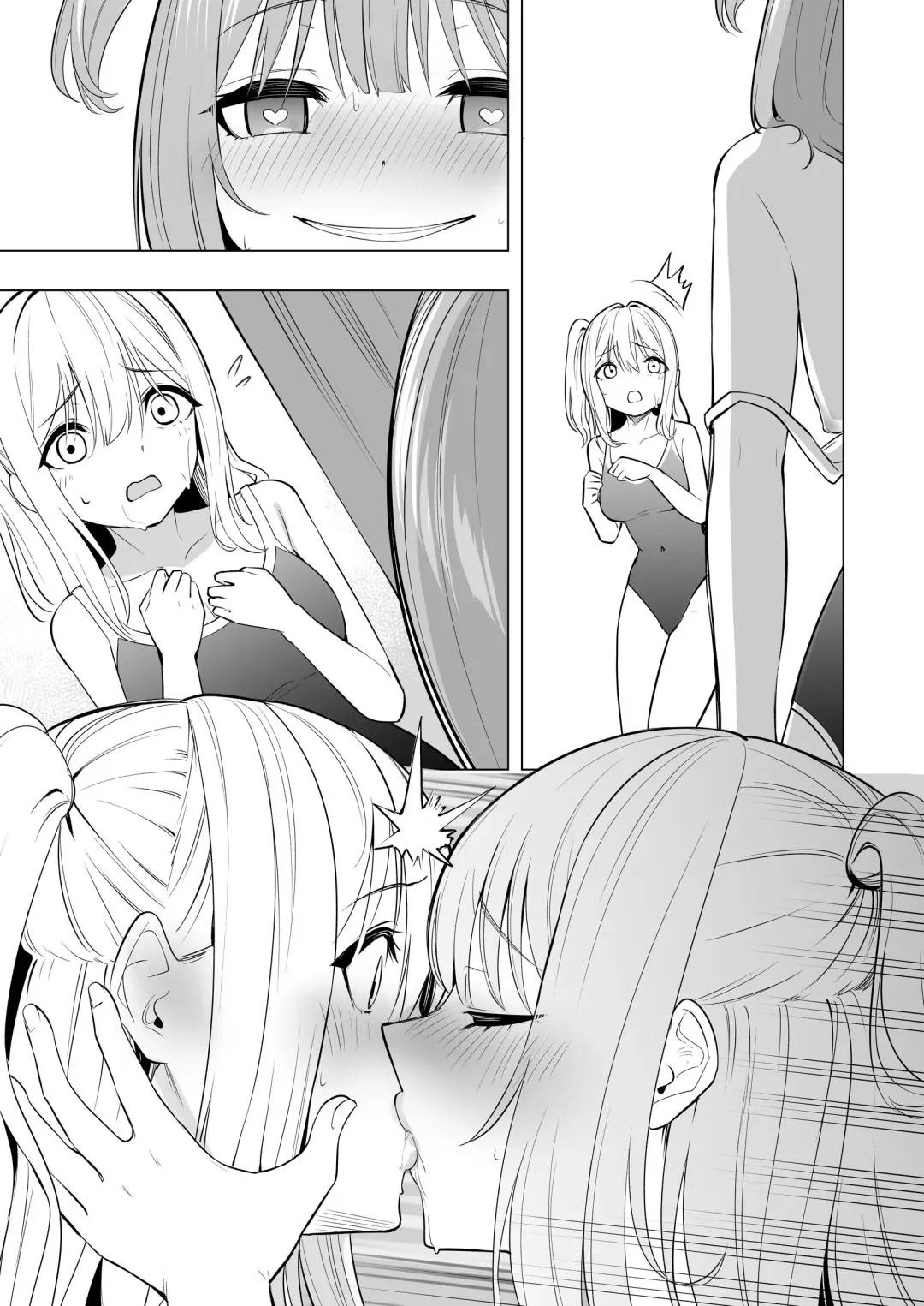 [Kiki] Onaniibyou ga Manenshita Sekai de Nakayoshi Joshi wa Ecchi ni Kuruu Fhentai - Page 52