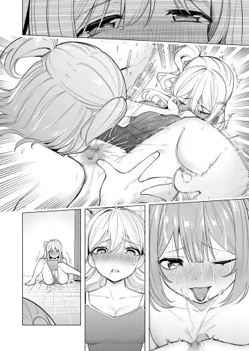 [Kiki] Onaniibyou ga Manenshita Sekai de Nakayoshi Joshi wa Ecchi ni Kuruu Fhentai - Page 57