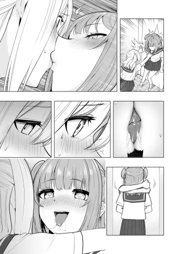[Kiki] Onaniibyou ga Manenshita Sekai de Nakayoshi Joshi wa Ecchi ni Kuruu Fhentai - Page 64
