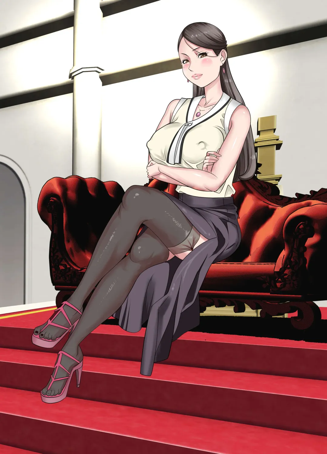 Madame no Ugomeku Shiro Fhentai - Page 32