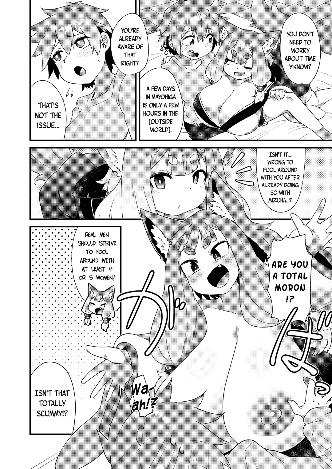 [Amagaeru] Mayohiga no Lolibabaa-tachi Mizuha + Yoh Hen | The Loli Hags of Mayohiga: Mizuha + Yoh Chapters Fhentai - Page 28