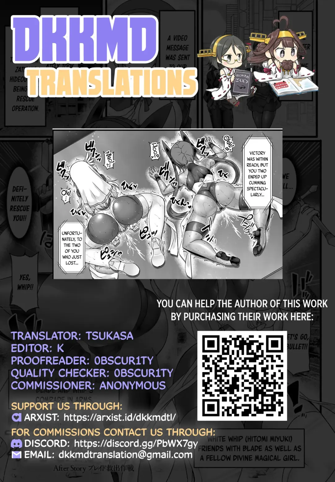 [Hisui] Shinsou Makou Shoujo THE COMIC Gaiden  After Story Blade  Kyuushutsu Sakusen  |  Divine Magical Girl THE COMIC Gaiden AFTER STORY - Blade Rescue Mission Fhentai - Page 15