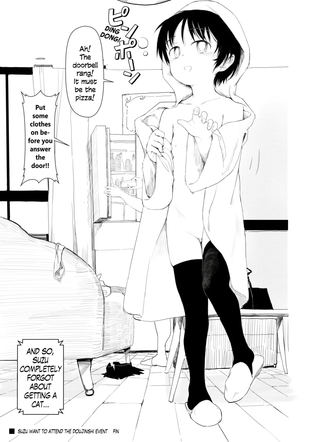 [Az-san] Suzu mo Sokubaikai ni Ikitai | Suzu want to Attend the Doujinshi Event Fhentai - Page 46