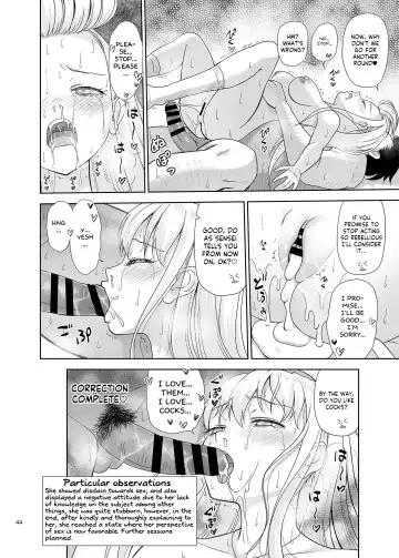 [Malcorond] Sei Shidouin no Oshigoto 6 Namaiki ni mo Shio Taiou Kamashite Kita node Wakarasete Ageta Fhentai - Page 43