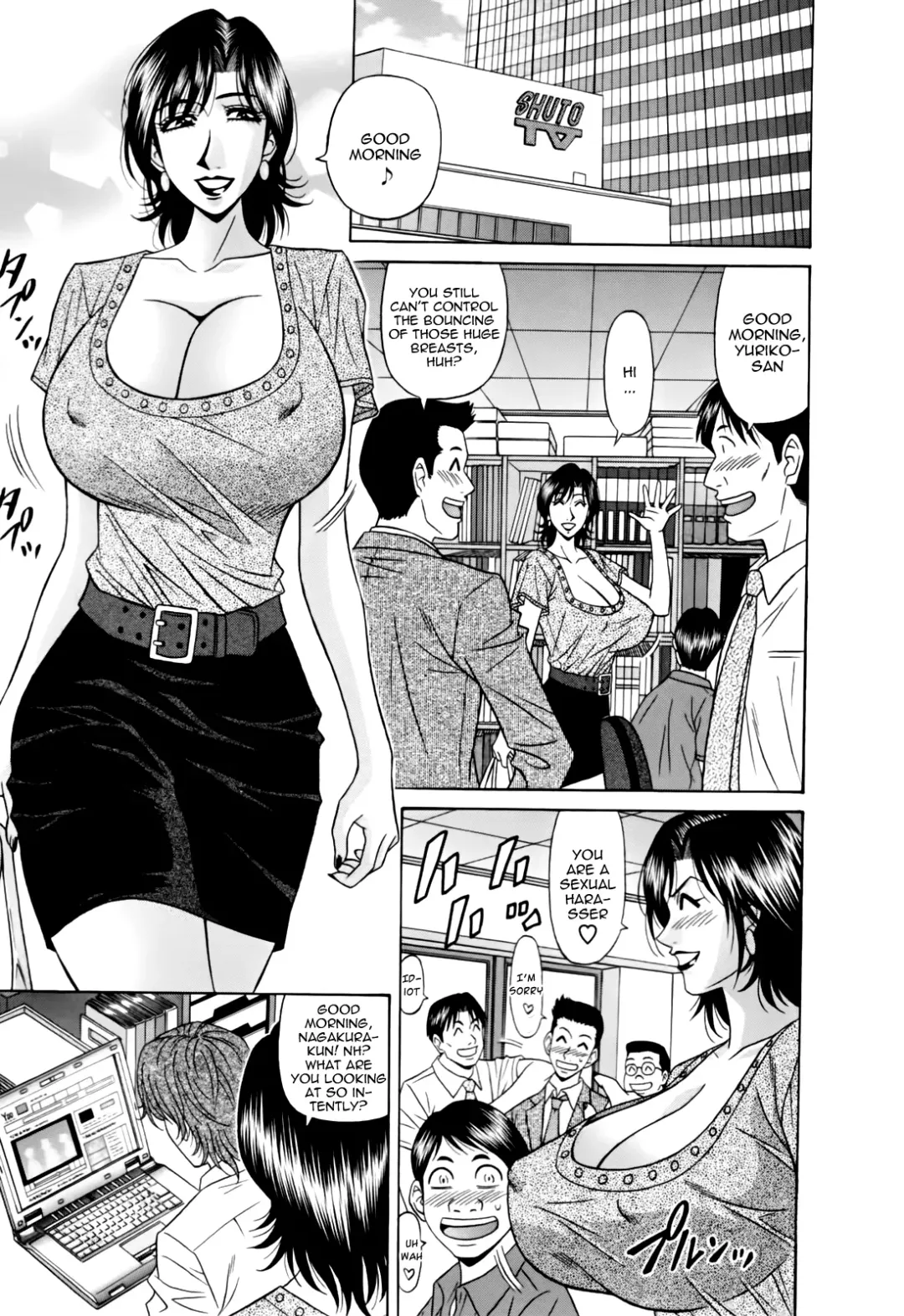 [Ozaki Akira] Hitoduma Bakunyuu Announcer Yuriko-san 1 Fhentai - Page 133