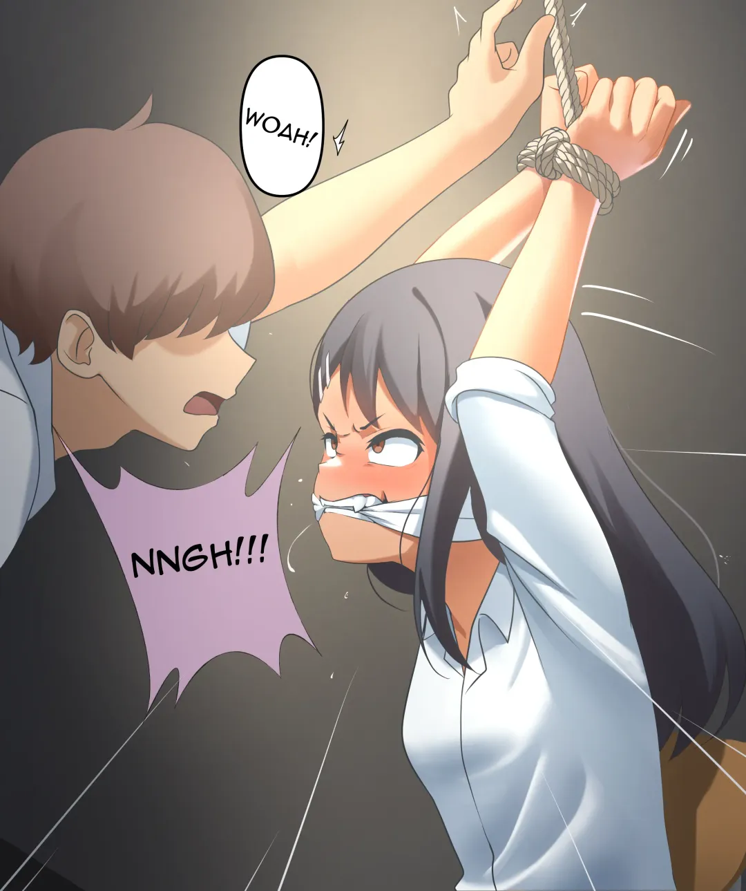 Toying Nagatoro Fhentai - Page 17