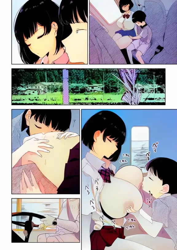 [Fukumoto Masahisa] School Bus de Ecchi na Onee-san to Fhentai - Page 3