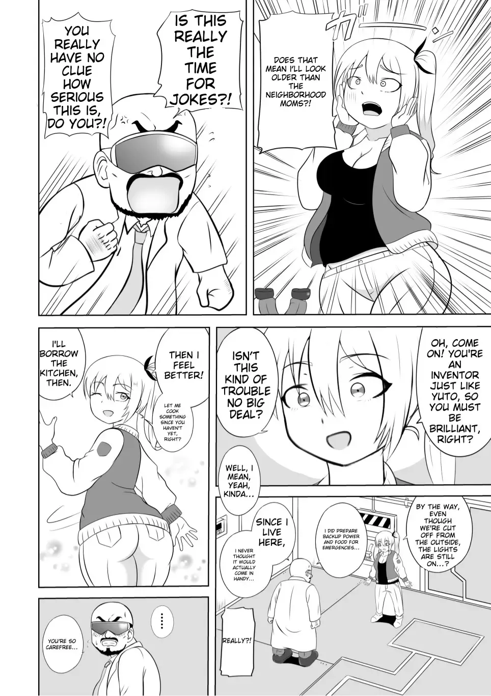 Taihen da!! Mama ga Aitsu ni Sarawareta!? | It's a big deal!! Mom was kidnapped by that guy!? Fhentai - Page 15