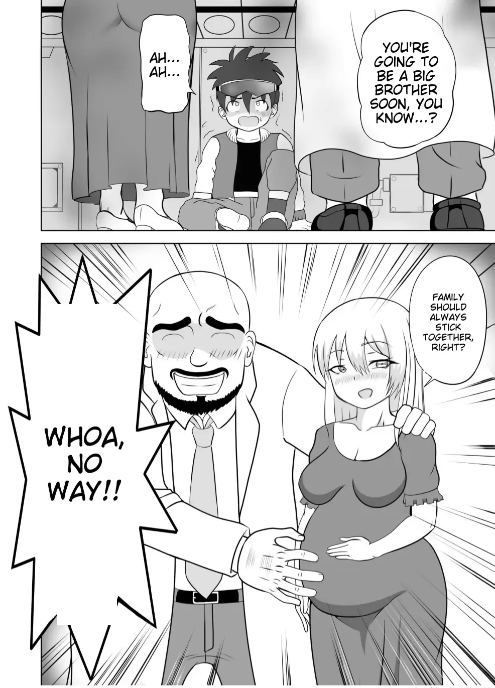 Taihen da!! Mama ga Aitsu ni Sarawareta!? | It's a big deal!! Mom was kidnapped by that guy!? Fhentai - Page 56