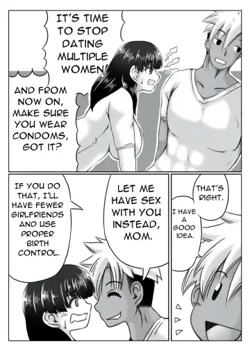 [Mankai Beesuke] Kaasan no Onegai to Musuko no Seiyoku | A Mother's Request and A Son's Sexual Desire Fhentai - Page 7