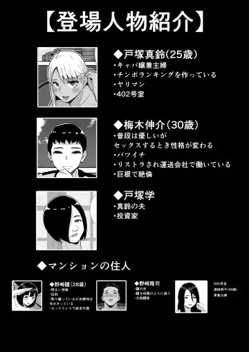 Boku no Mansion ni wa Eroi Hitozuma Shika Inai!! 2 ~Chinpo Daisuki Yariman Kyabakura jo Totsuka Marei~ Fhentai - Page 2