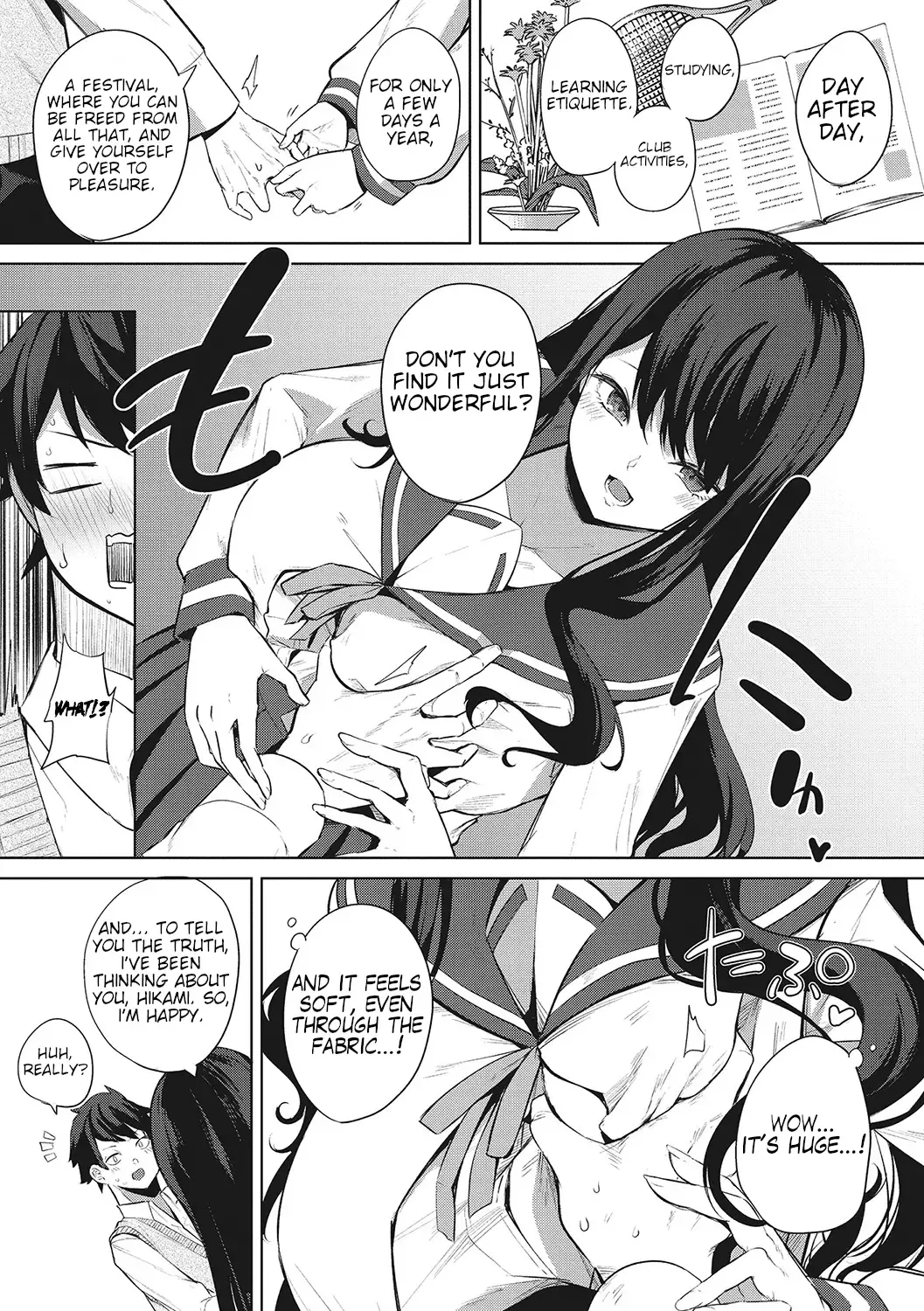[Kurokawa Otogi] Amaterasu Jogakuin Bunkasai Ch. 1 | Amaterasu Girls' Academy Culture Festival Chapter 1 Fhentai - Page 7