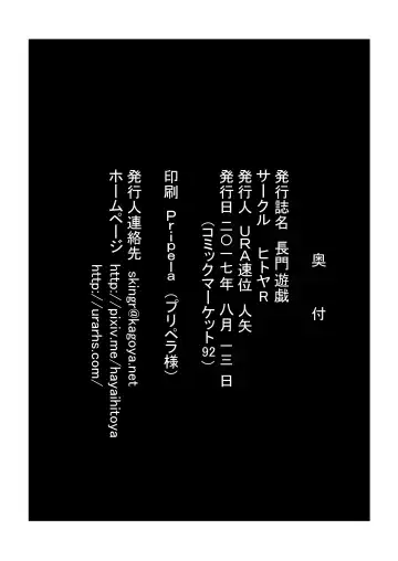 [Ura Hayaihitoya] 長門遊戯・前段作戦 Fhentai - Page 30